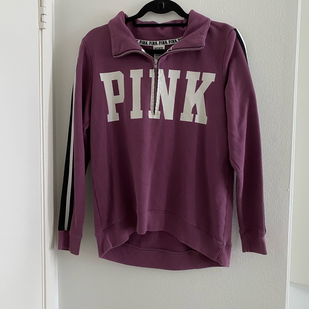 Pink Quarter Zip